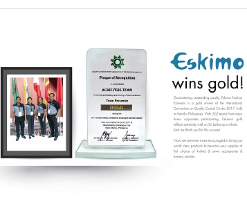 Eskimo Wins Gold