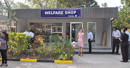 Welfare Shop Opening